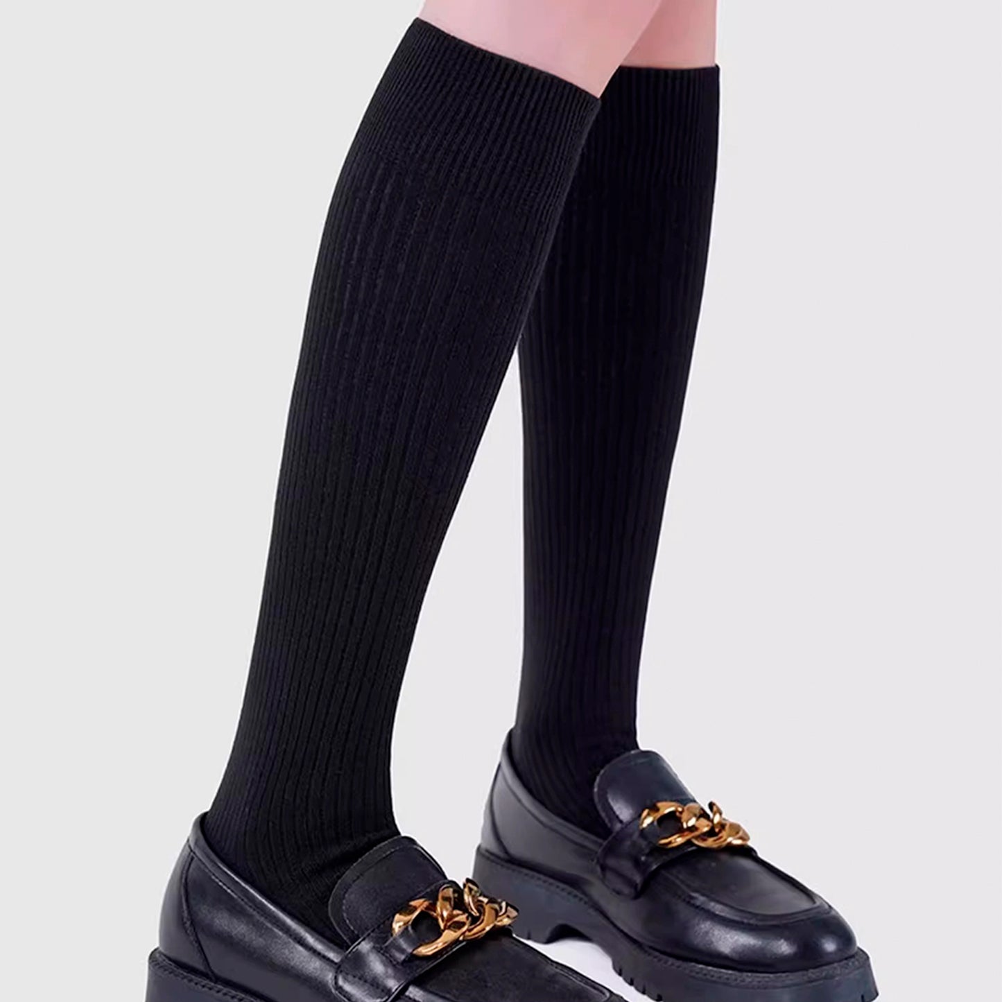 Nelipo Women's Hosiery Thin anti-snagging meat Sexy knee-high top