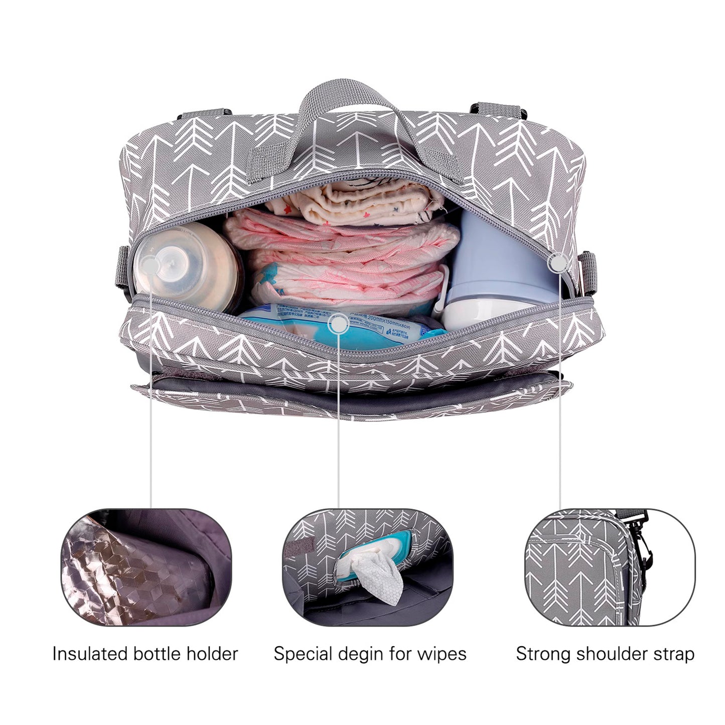 Nelipo diaper bags