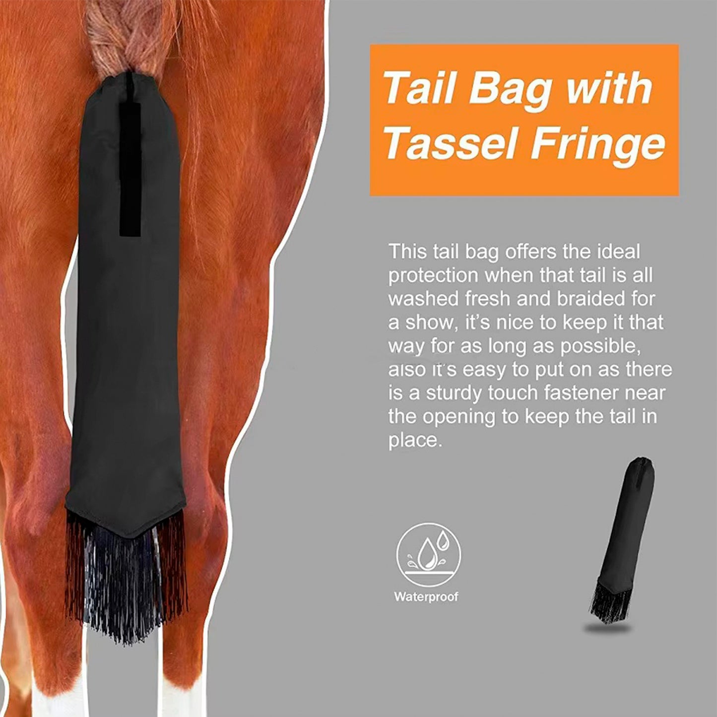 Nelipo horse tail bags