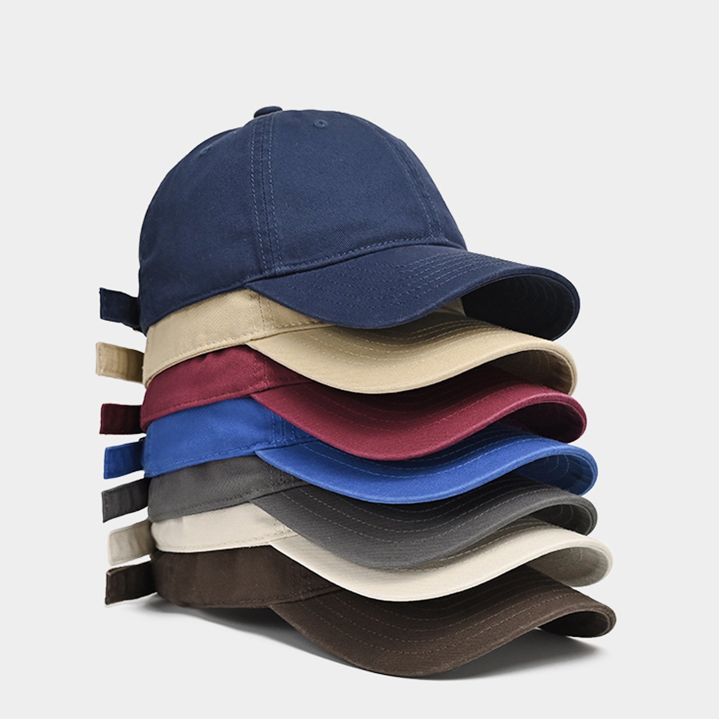 Nelipo women's baseball caps Soft Top American Men's large head hat