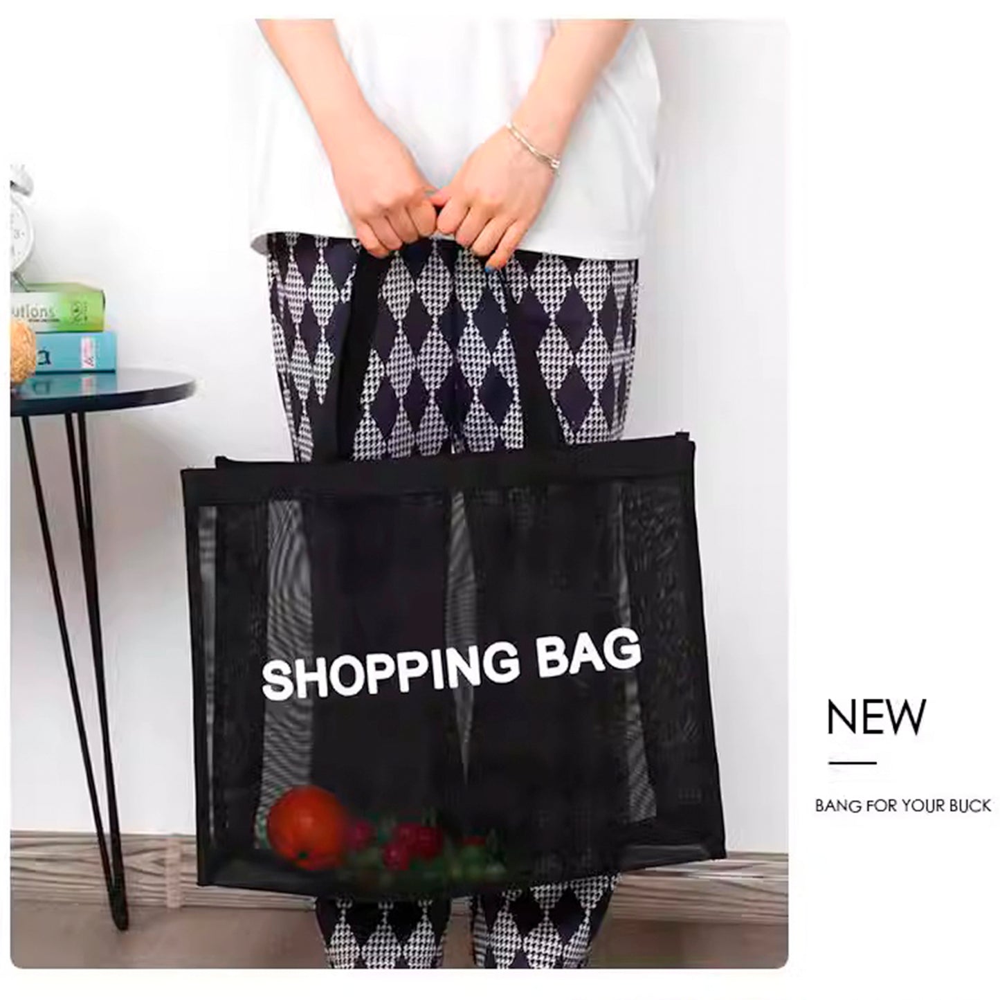 Nelipo mesh shopping bags