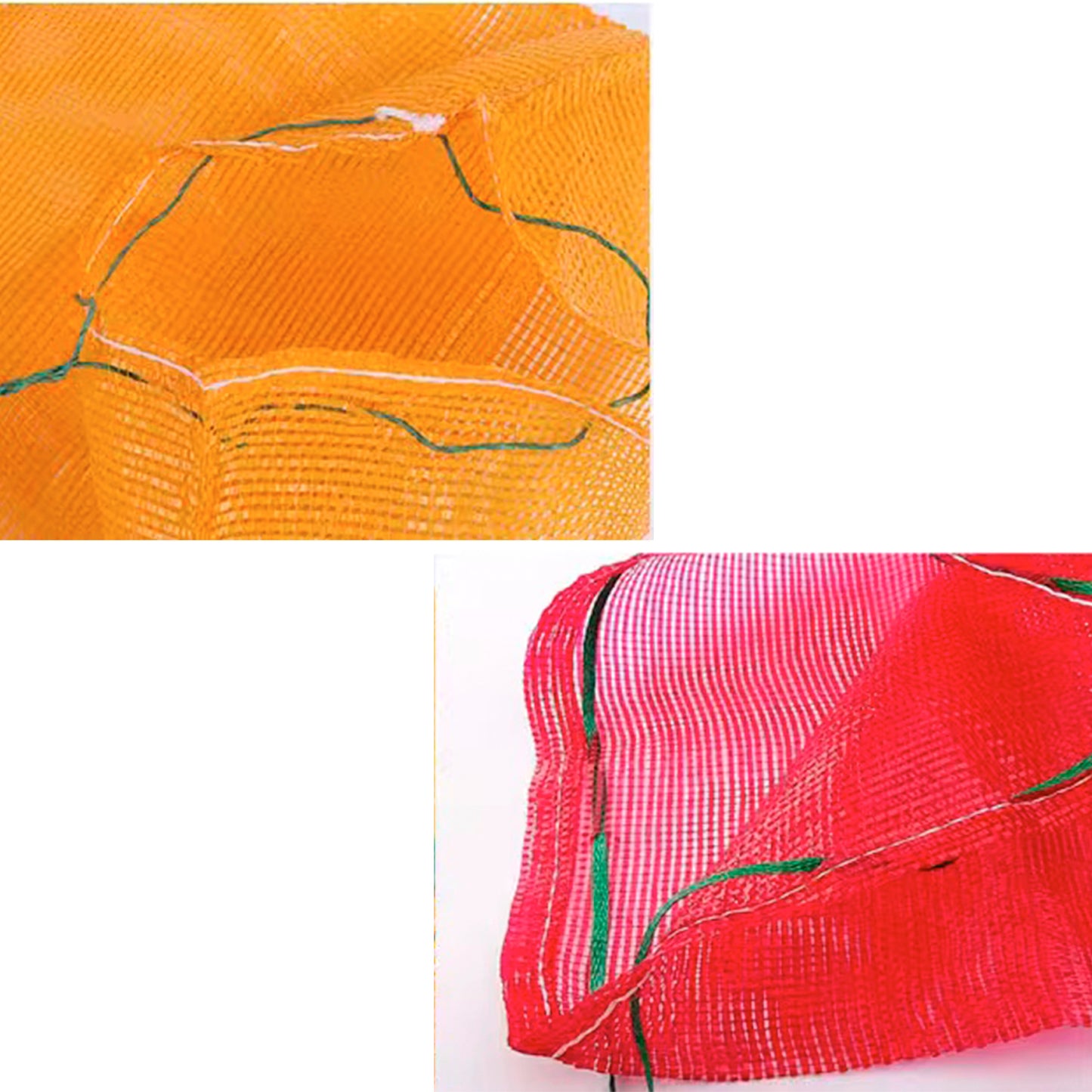 Nelipo reusable textile produce bags to carry produce from grocery stores and farmer's markets