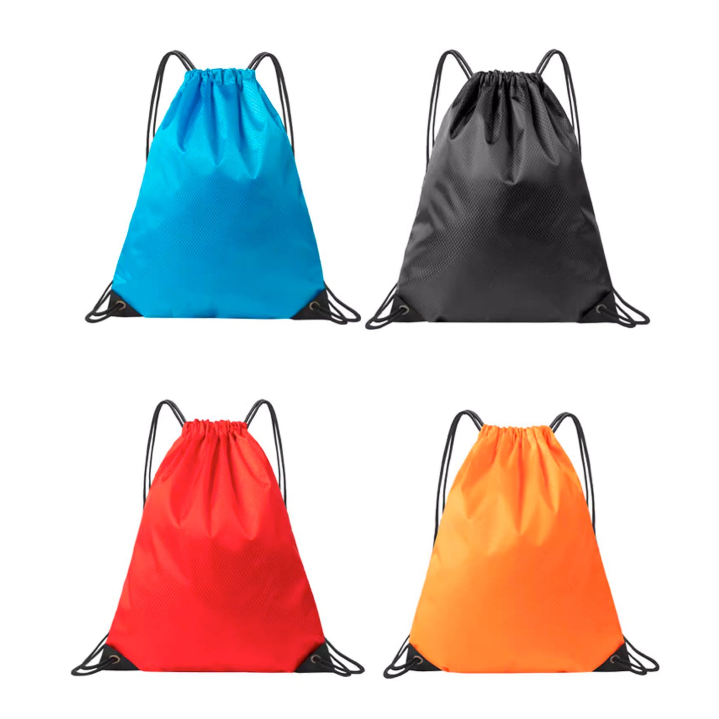 Nelipo sack packs, namely, drawstring bags used as backpacks