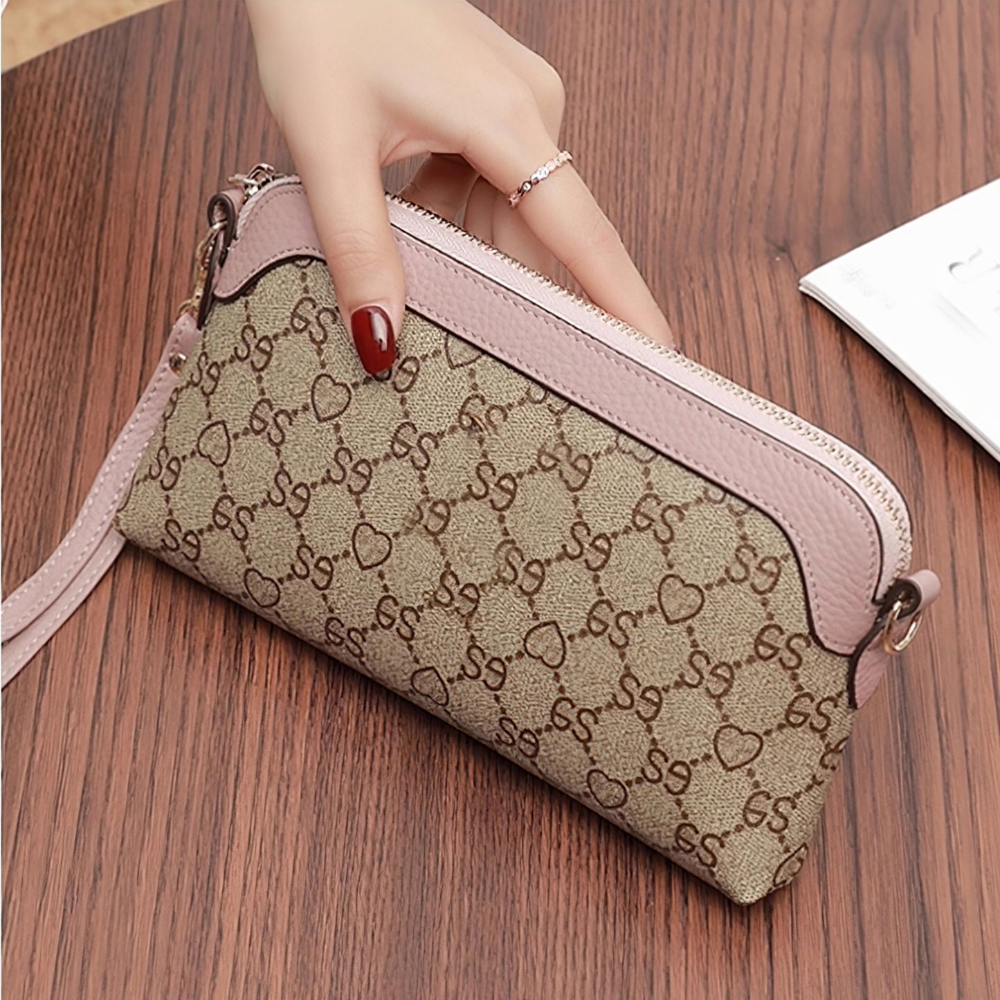 Nelipo wrist mounted carryall bags