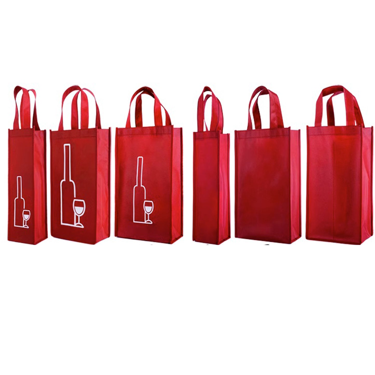 Nelipo wine bags with handles for carrying or holding wine