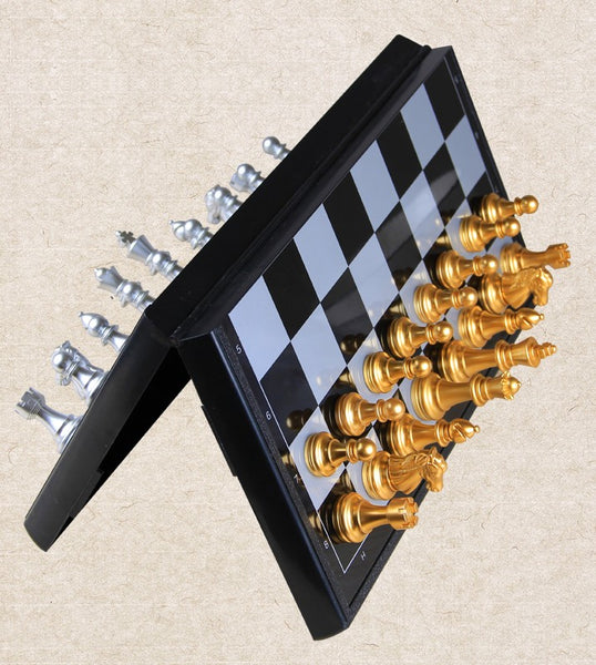 Peddox Magnetic Travel Checkers Board Game Set
