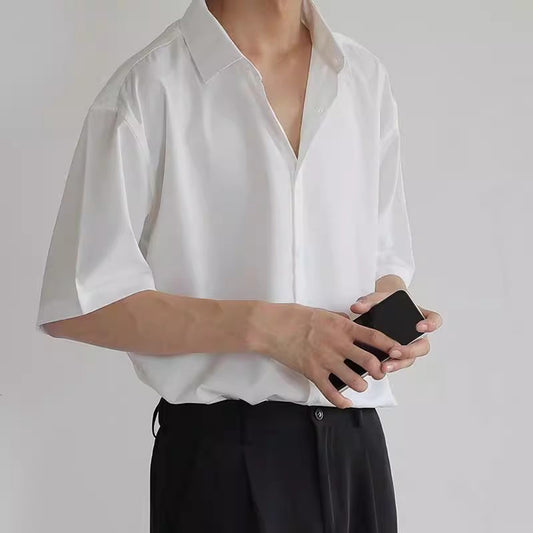 Nelipo 2024 new solid color all-match tops