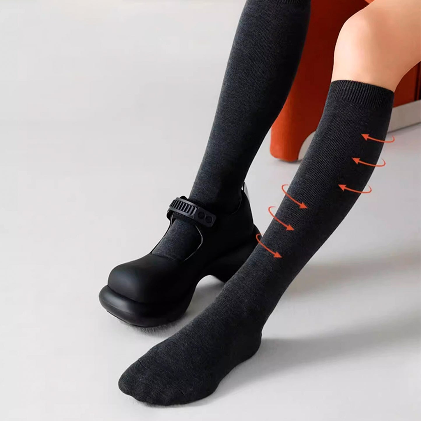 Nelipo Women's Hosiery Thin anti-snagging meat Sexy knee-high top