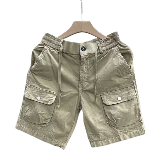 Nelipo Workwear Bottoms Summer casual Bottoms Retro distressed loose trend